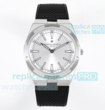8F Factory Replica Vacheron Constantin Overseas Silver Dial Ultra-thin 2000V Watch 40MM